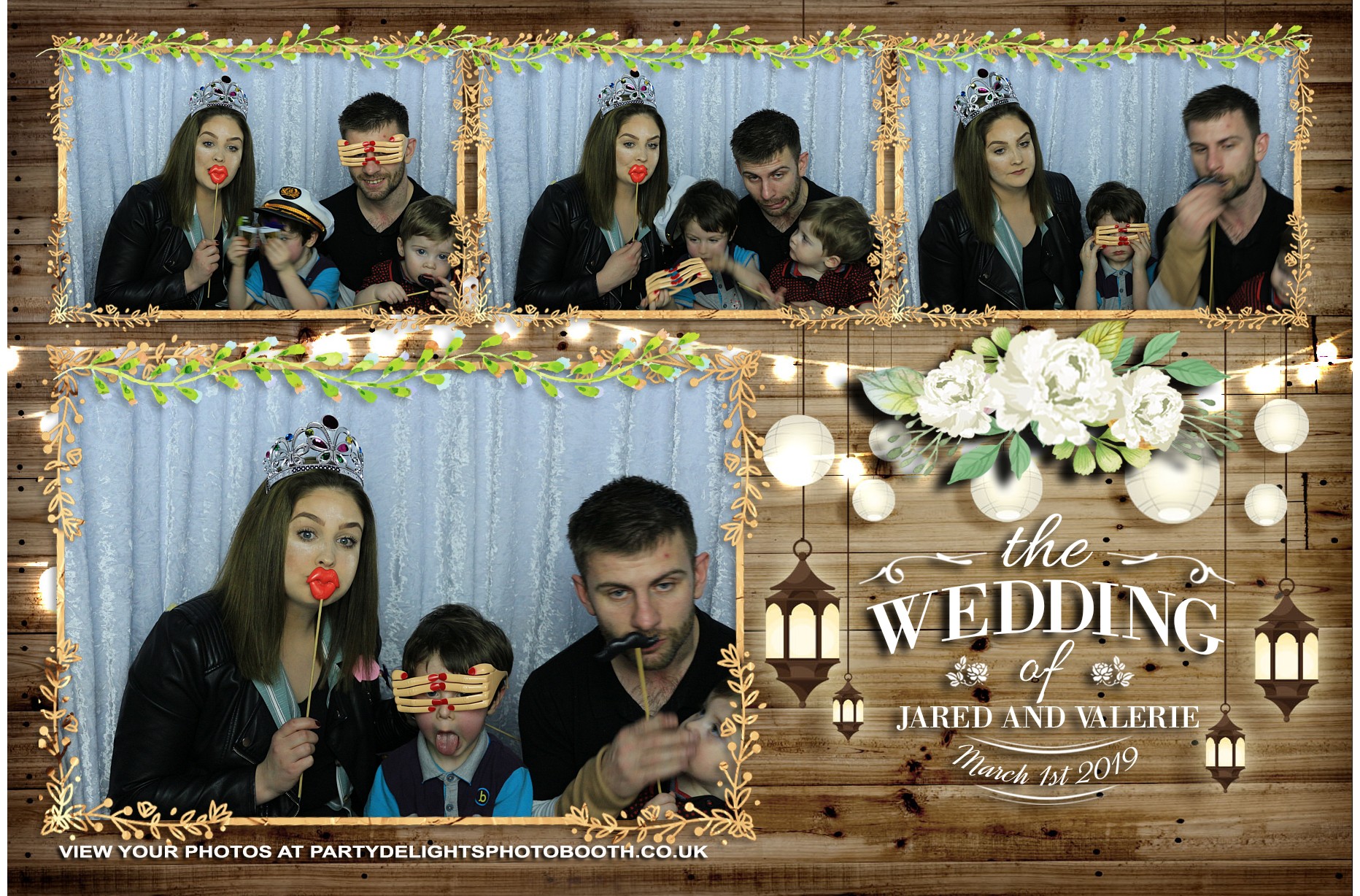 Jared and Valerie’s Wedding - Prints | View more photos from the event at gallery.partydelightsphotobooth.co.uk/u/PartyDelightsPhotoBooth/Jared-and-Valerie’s-Wedding-Prints